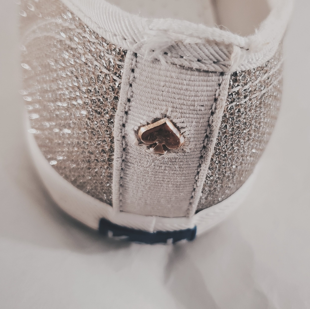 Kate Spade Keds Shimmery Light Gold Keds- Limited Edition 8.5US - Picture 13 of 16